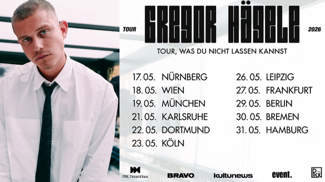Gregor Hägele - TOUR, WAS DU NICHT LASSEN KANNST