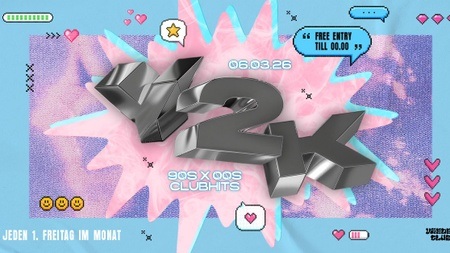 Y 2 K ! - DIE 90ER X 2000ER SAUSE ! - FREE ENTRY TILL 00.00 💥