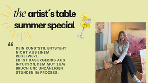 Art Workshop the artist´s table SUMMER SPECIAL