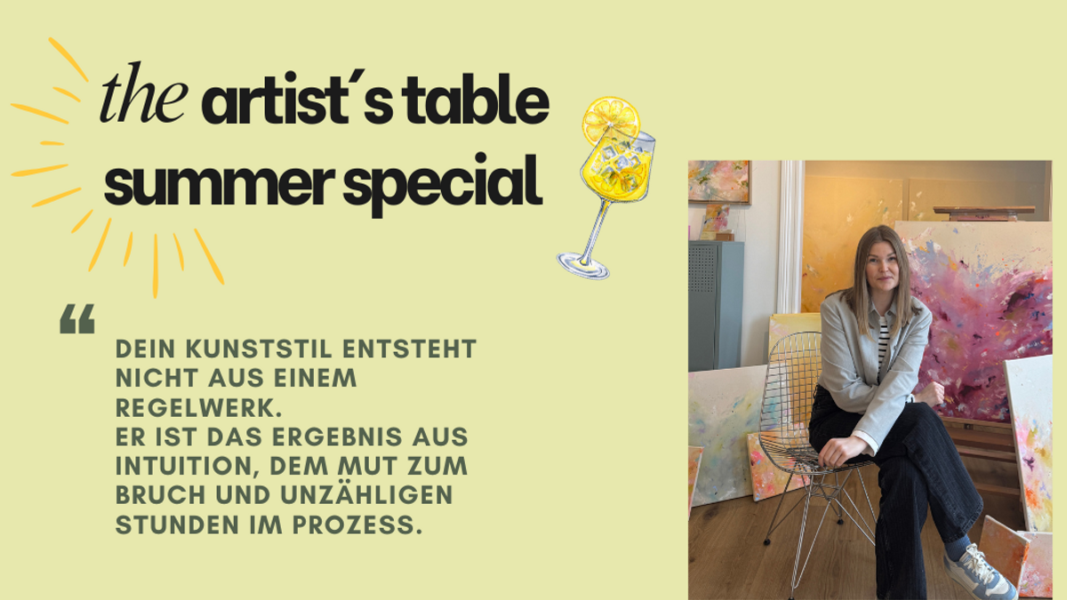 Art Workshop the artist´s table SUMMER SPECIAL