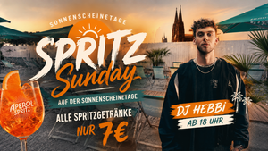 SPRITZ SUNDAY auf der SonnenscheinEtage 🍊☀️