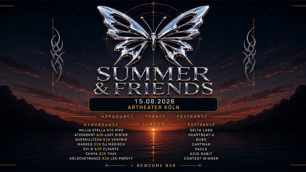 Titelbild der Veranstaltung SUMMER & FRIENDS 🦋