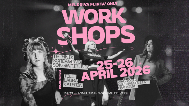 MELODIVA Workshops FLINTA* only 25.-26.04.2026