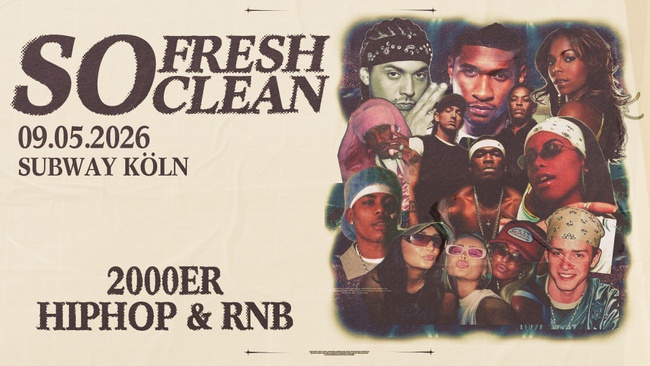 SO Fresh SO Clean - 2000er HipHop & RnB