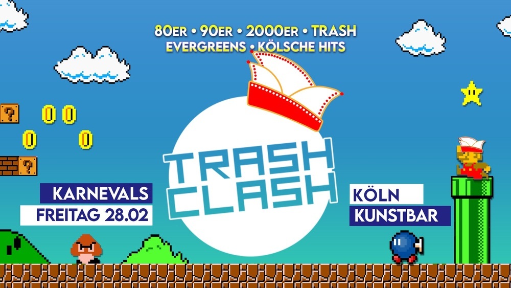 TRASH CLASH • 90er 00er Trash • Kunstbar