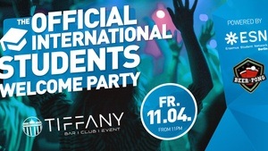 The official International Students Welcome Party