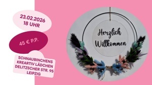 Workshop Trockenblumen Türkranz