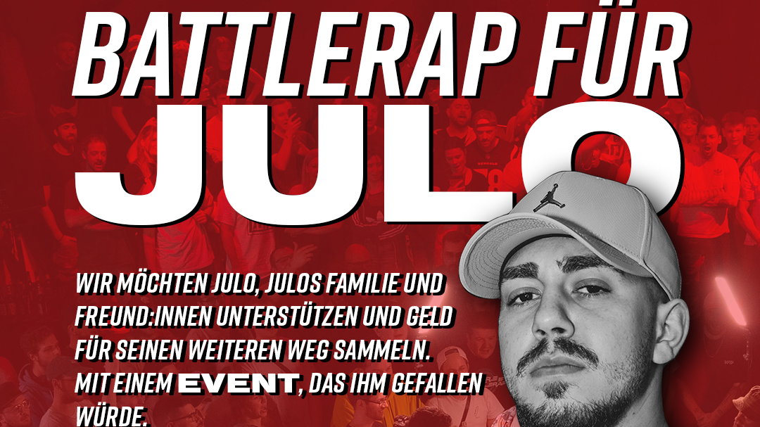 Titelbild der Veranstaltung BATTLERAP FÜR JULO