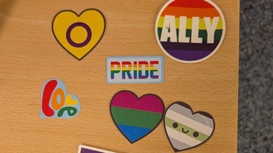 Pride Sticker Lab