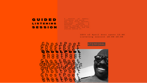 Guided Listening Session with Ghostpoet @ Atemporal