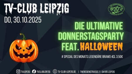 Die Ultimative Donnerstagsparty Halloween Edition