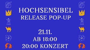 Hochsensibel Release Pop-Up