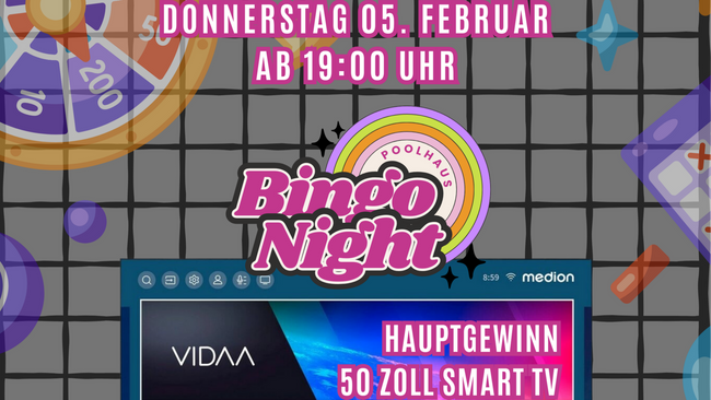 BINGO NIGHT im Poolhaus Bremen