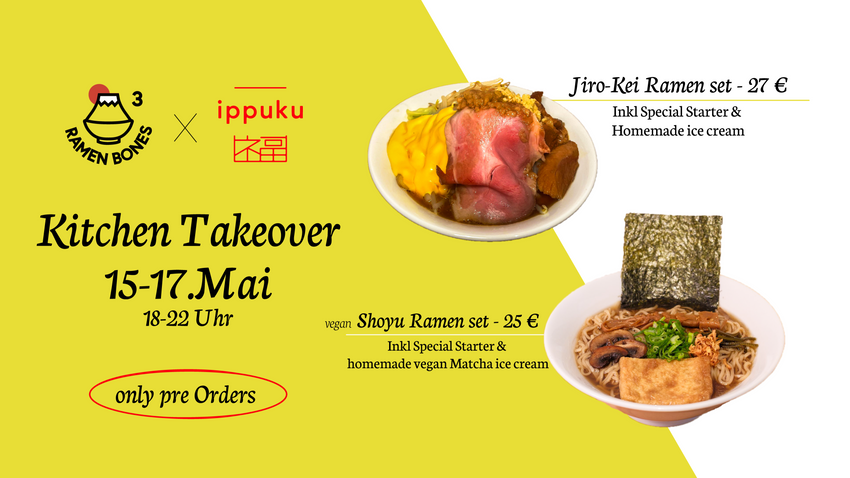 Ramen Bones Kitchen Takeover - support: ippuku