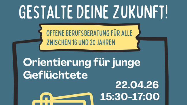 Gestalte deine Zukunft! Offene Berufsberatung in der Stadtbibliothek