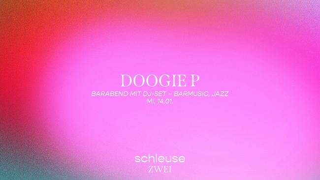 Barabend mit DJ-Set – Doogie P