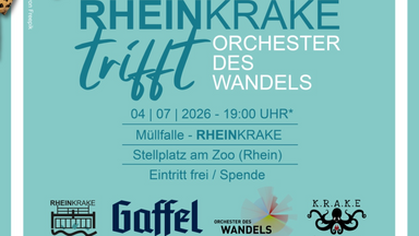 Konzert auf der RheinKrake
