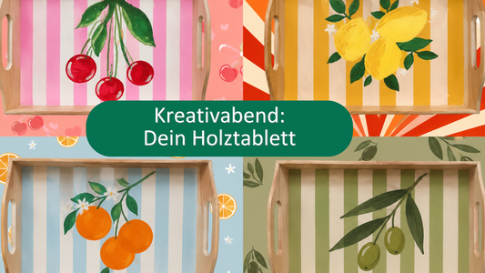 Kreativabend: Dein Holztablett