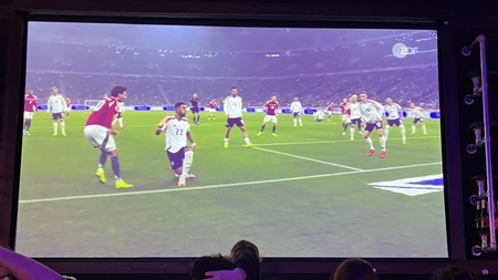 Bundesliga & Premier League Football Public Viewing BIG 5m Screen at Electric Social