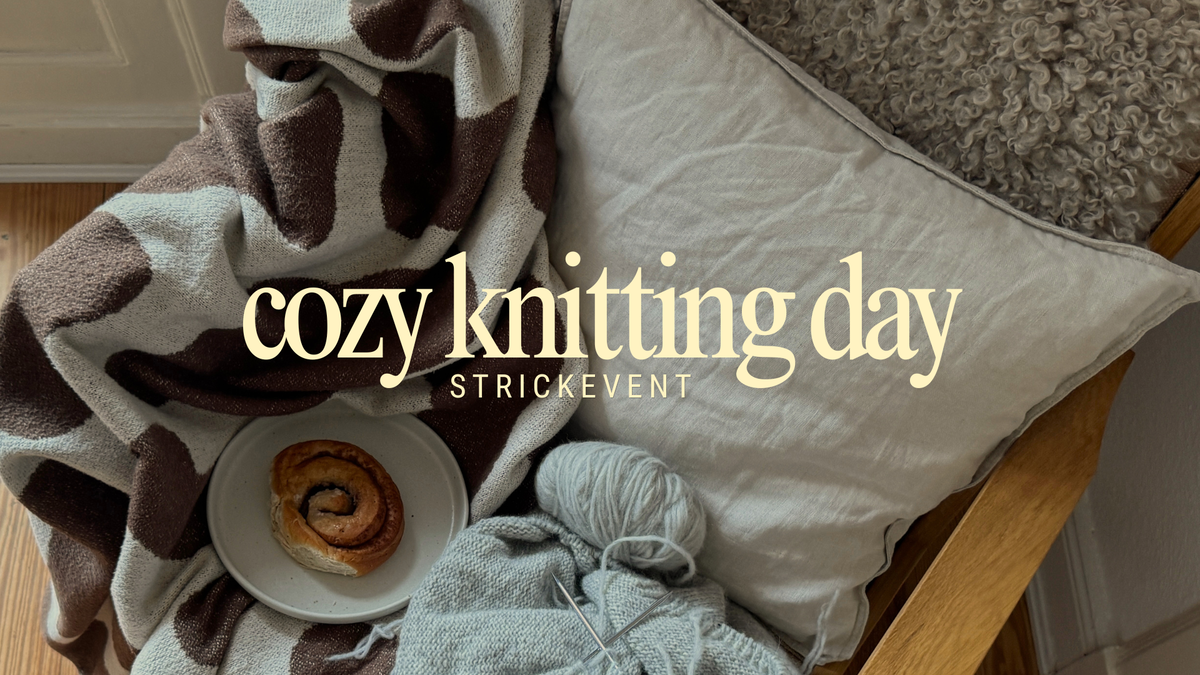 Titelbild der Veranstaltung Cozy Knitting Day