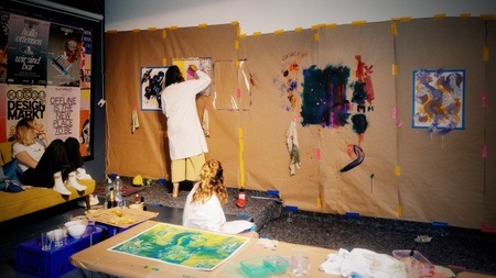 shift Acryl Paper – Großflächig malen mit Acrylfarbe