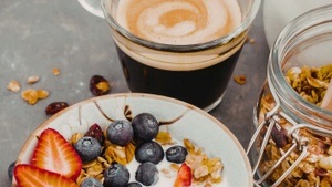 Frühstück im café balou