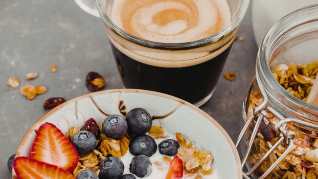 Frühstück im café balou