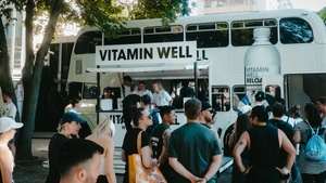 Vitamin Well Hydration Tour: Bus Stopp in München