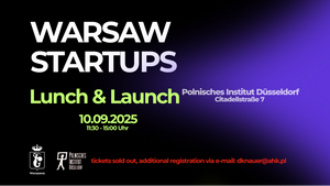 Warsaw Startup Lunch & Launch