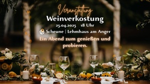 Weinverkostung im idyllischen Vierseitenhof