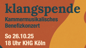 Klangspende - kammermusikalisches Benefizkonzert