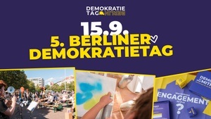 Berliner Demokratietag am 15. September 2024 – Großes Mitmachfest in der Amerika-Gedenkbibliothek (ZLB)