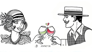 Winzer Weinproben im Rahmen des 1. Menzinga Winzerfest