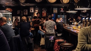 Bier im Irish Pub