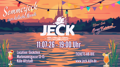 JECK-die Partyreihe "Sommerjeck"