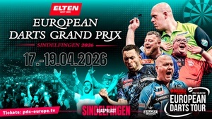 Elten Safety Shoes European Darts Grand Prix 2026