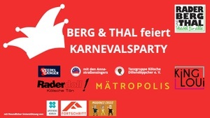 BERG & THAL feiert - Karnevalsparty