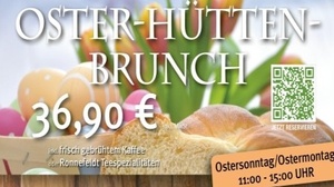 Oster-Hütten-Brunch an Ostermontag