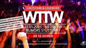 WTTW ab 16 Jahren - Stuttgarts angesagteste 16er Party!