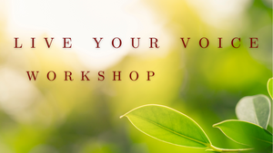 Stimm-Workshop Live Your Voice