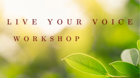 Stimm-Workshop Live Your Voice