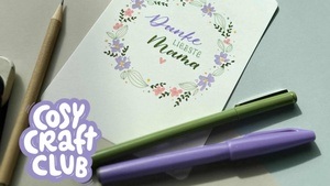 AFTER WORK-EVENT: Cozy Craft Club – Letteringkarten für Muttertag