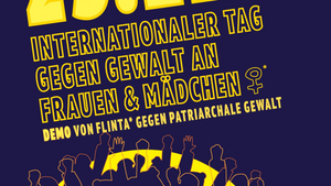 WIR NEHMEN UNS DIE NACHT! - Protestmarsch zum internationalen Tag gegen Gewalt an Frauen, Mädchen & FLINTA*-Personen