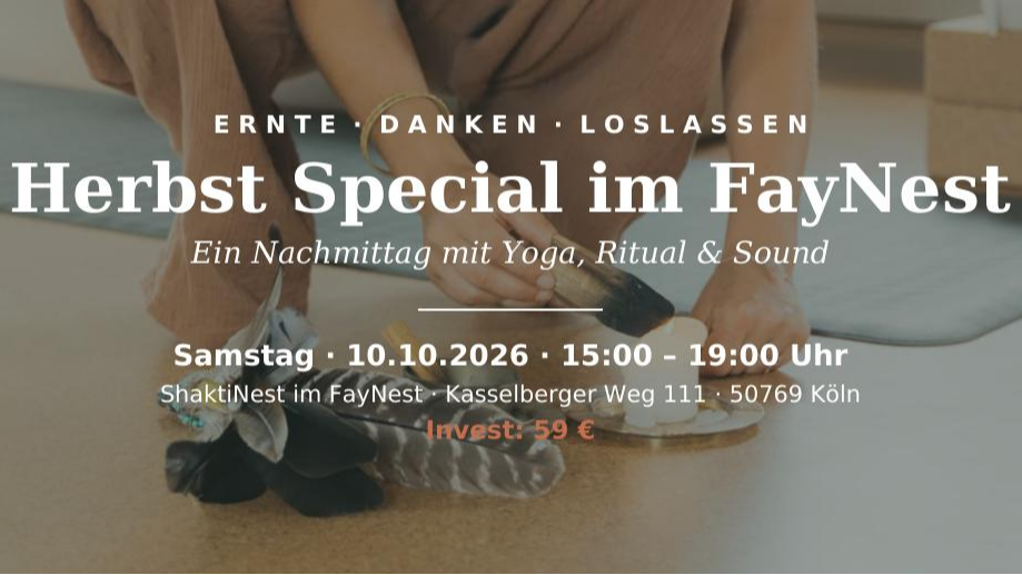 Herbstspecial - Ernte, Danken, Loslassen