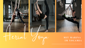 Aerial Yoga mit Marina