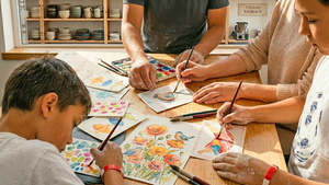Kreativkurs für Kinder & Eltern in Köln – Aquarell malen (ab 4 Jahre)