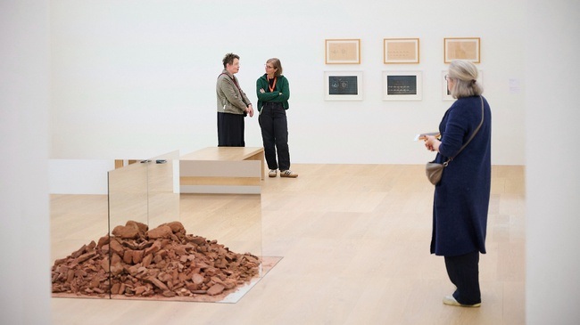 Finissage Sonderausstellung "Robert Smithson in Europa"