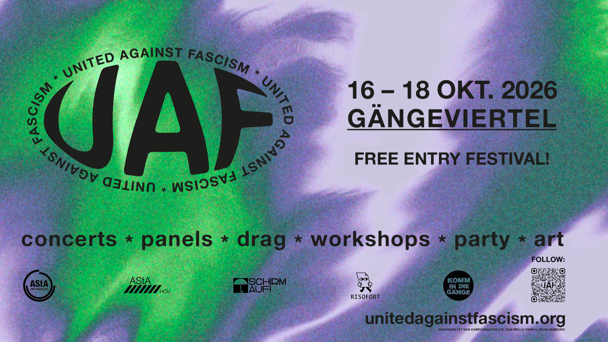 United Against Fascism Festival & Congress 2026