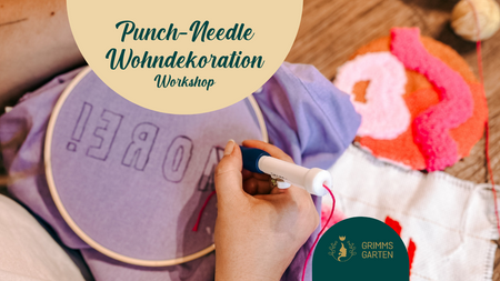 Punch-Needle Wohndekoration
