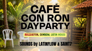 CAFÉ CON RON – Daydrinking & Music